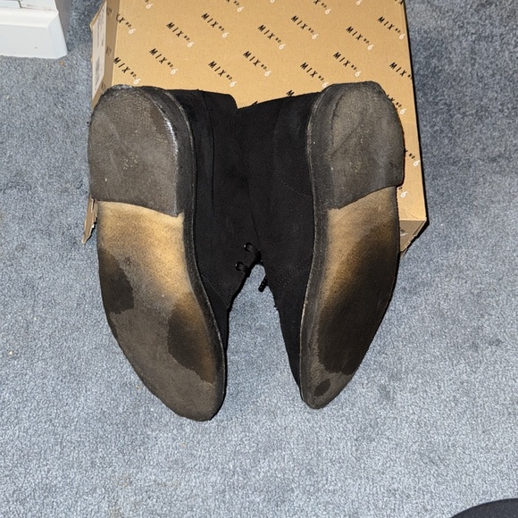 Clarks Black Chukka Boots with Suede Finish - Picture 5 of 5